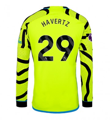 Arsenal Kai Havertz #29 Vieraspaita 2023-24 Pitkät Hihat